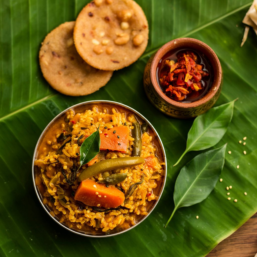 Millet Sambar Rice